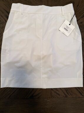 Belyn Key White Women’s Skort